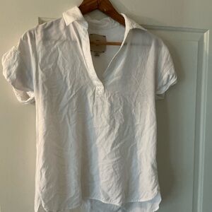 Elegant White Women's Blouse